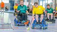 Powerchair hockey en H-hockey